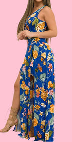 LOLA DRESS - BLUE