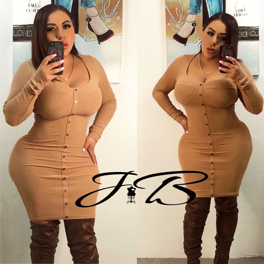 La Caramel Dress