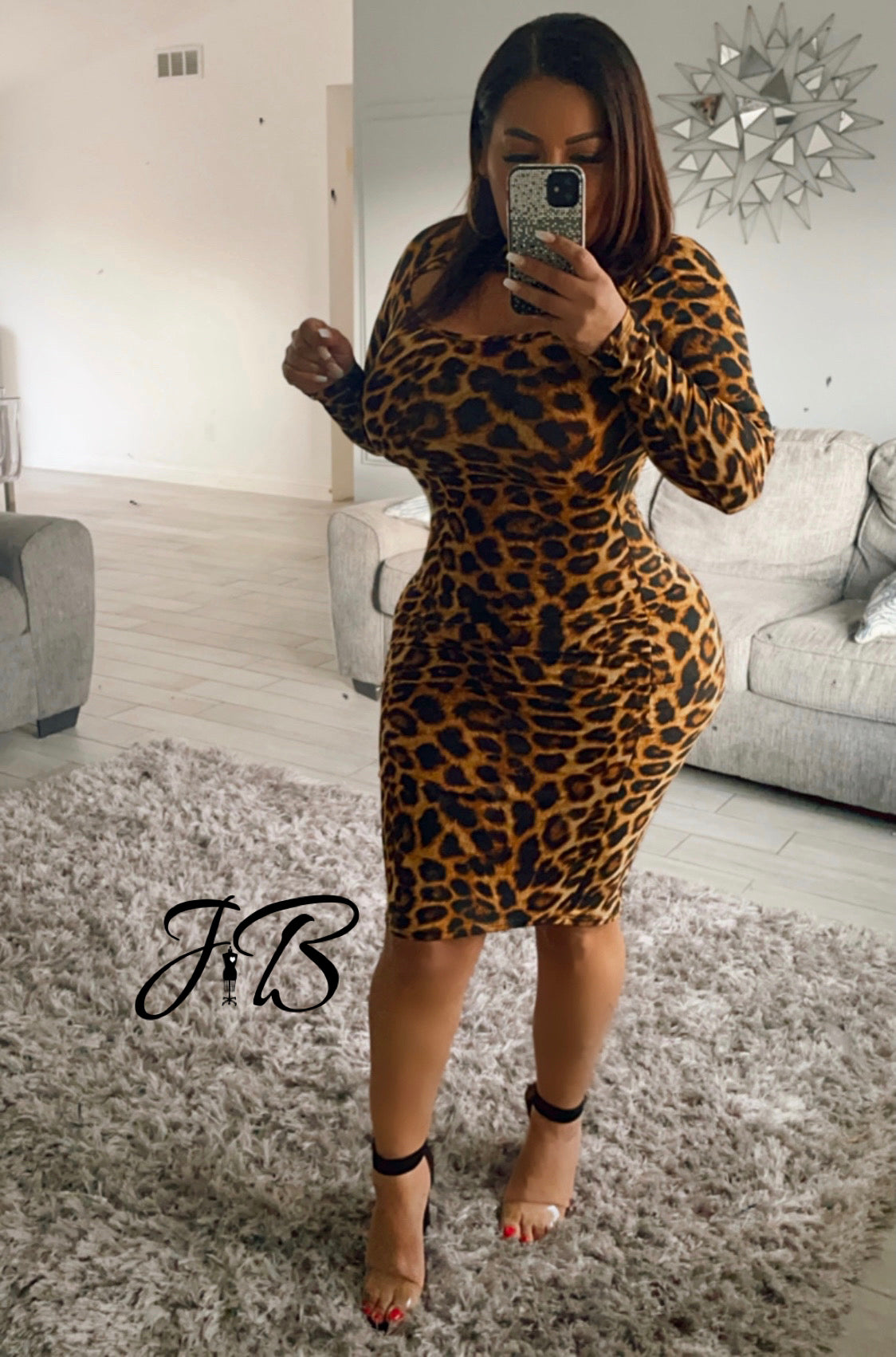 Leoparda Lady Dress