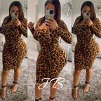 Leoparda Lady Dress