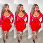 Sexy Red bodysuit