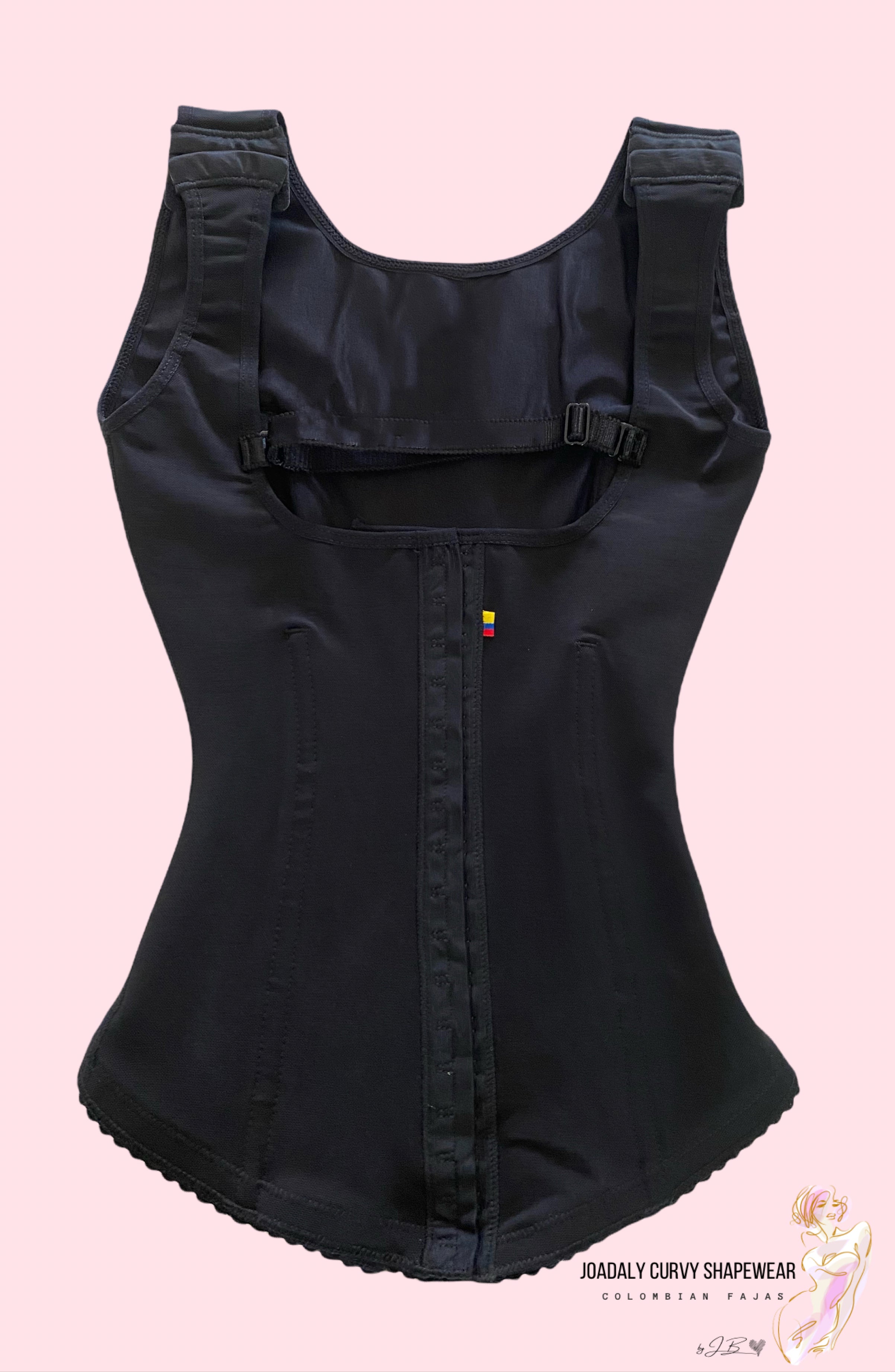 Waist Trainer Vest  - Black