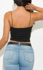St Tank Top- Black