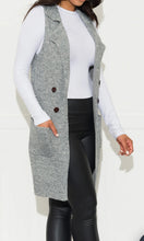 Load image into Gallery viewer, VEE SWEATER VEST - GREY
