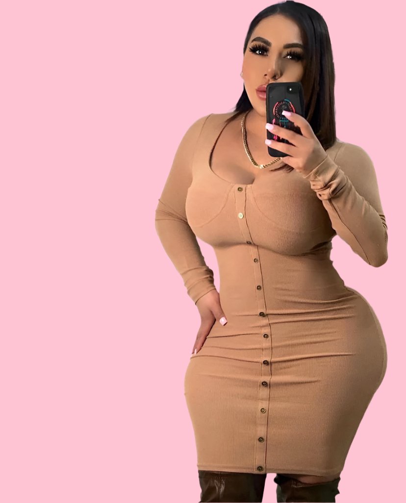 La Caramel Dress