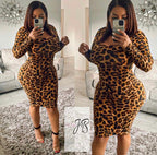 Leoparda Lady Dress