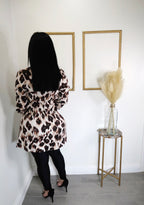 Leopard Blazer