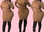 La Caramel Dress