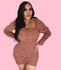 Darcy Dress - Rust